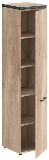 Шкаф колонка с глухой дверью и топом