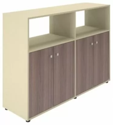 Стеллаж закрытый (средние двери)