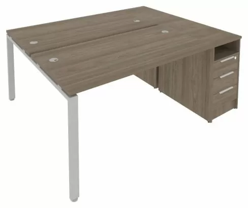 Рабочая станция с опорной тумбой