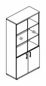 Шкаф комбинированный