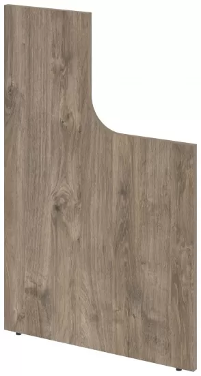 Стойка (боковина) завершающая высокая с вырезом правая