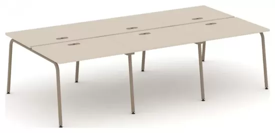 Рабочая станция с лючком на круглой трубе