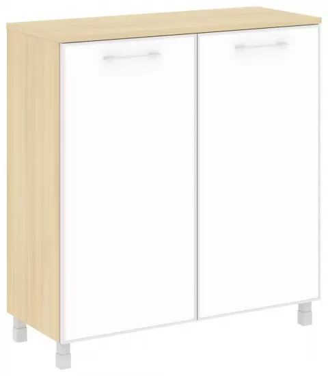 Шкаф квадратный четырехсекционный со стеклом